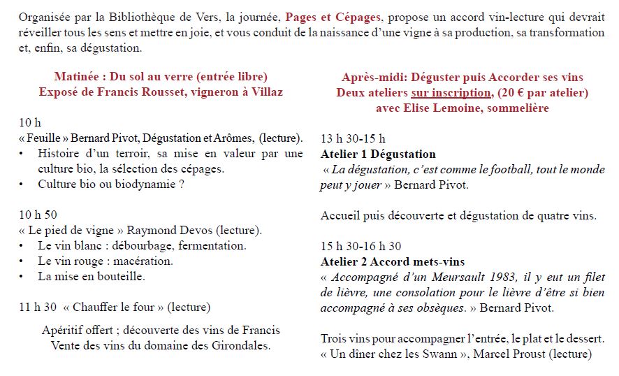 descriptif cepage