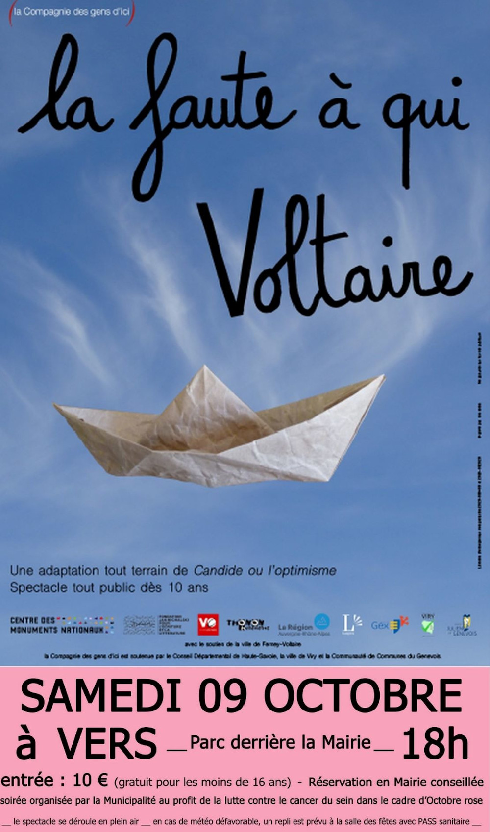 affiche octobre rose 2021